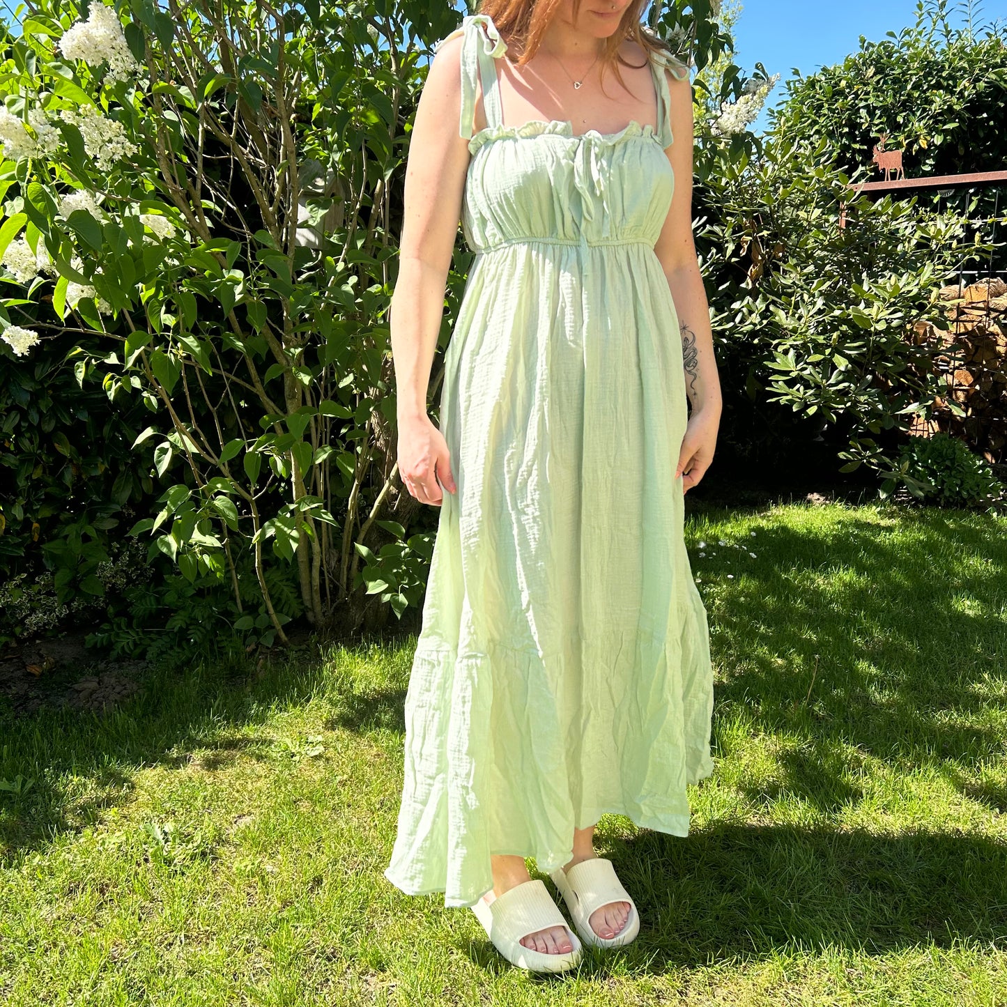 Aurora Kleid Hellgrün