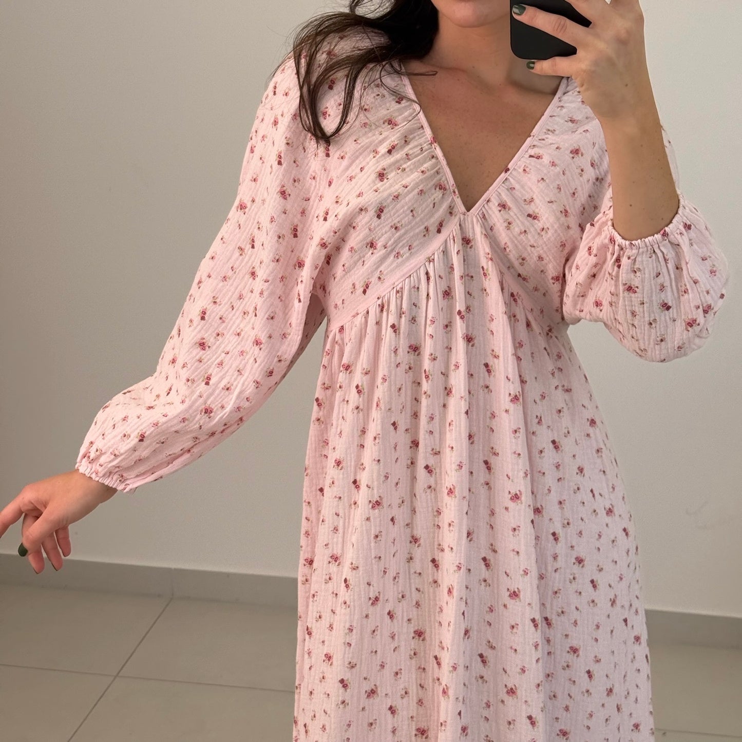 Fleur Maxikleid Rosa