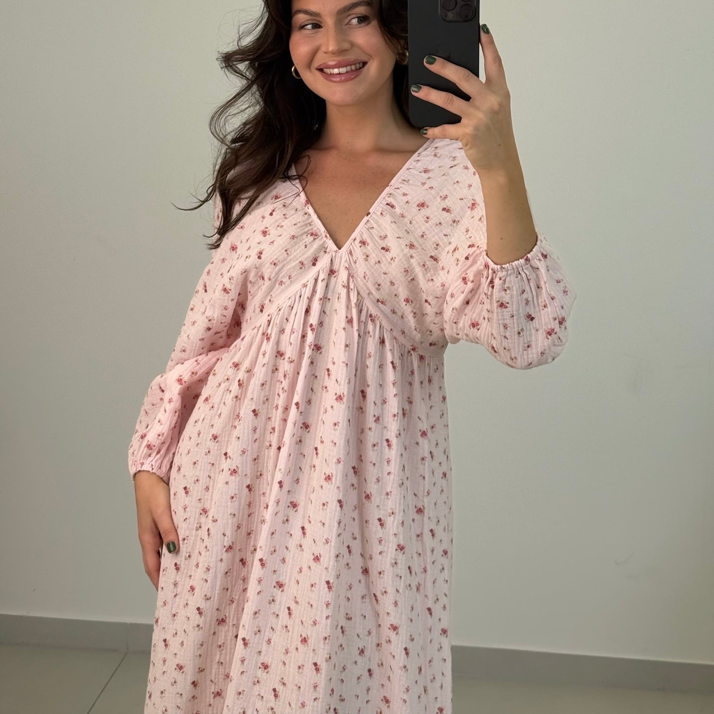 Fleur Maxikleid Rosa