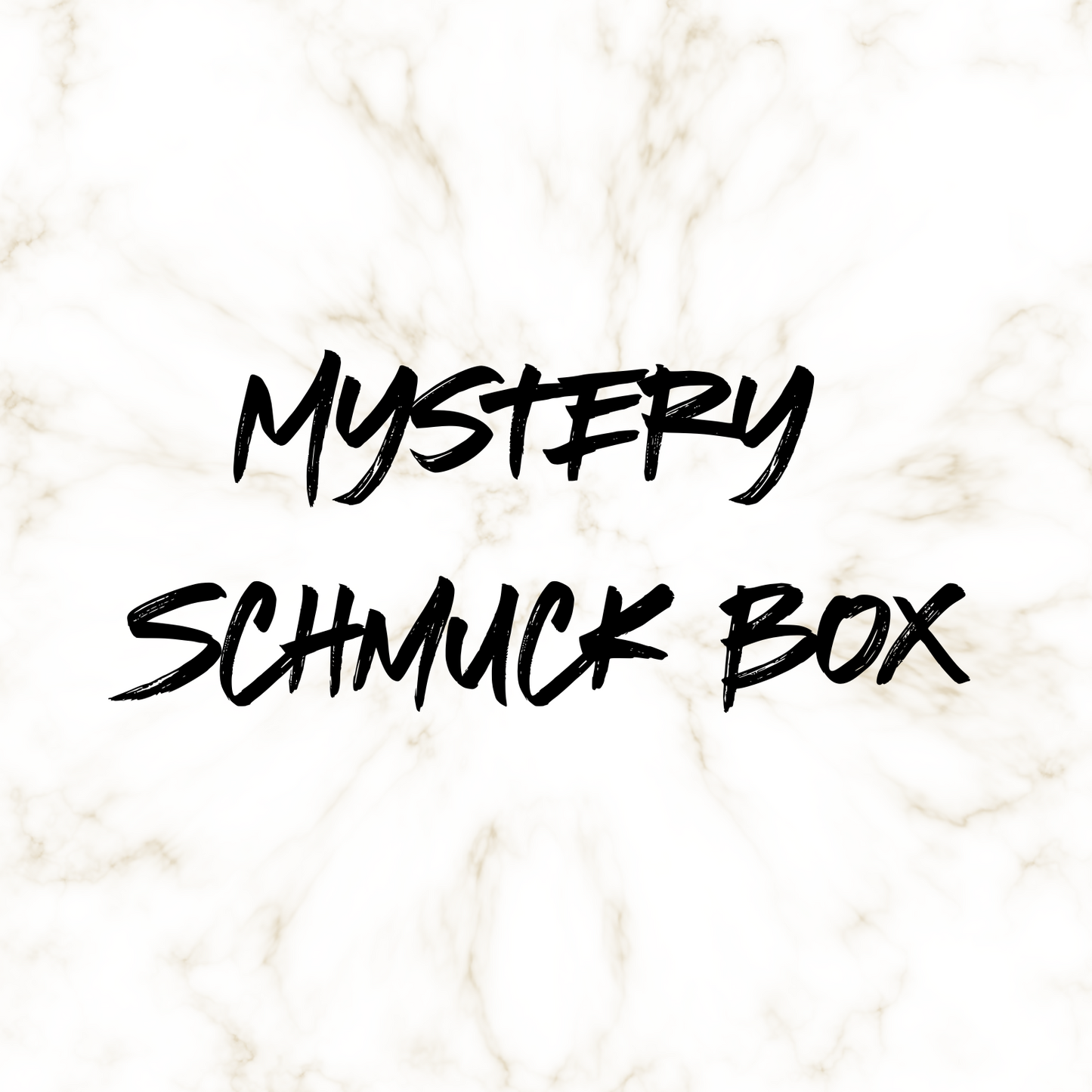 Mystery Schmuck Box