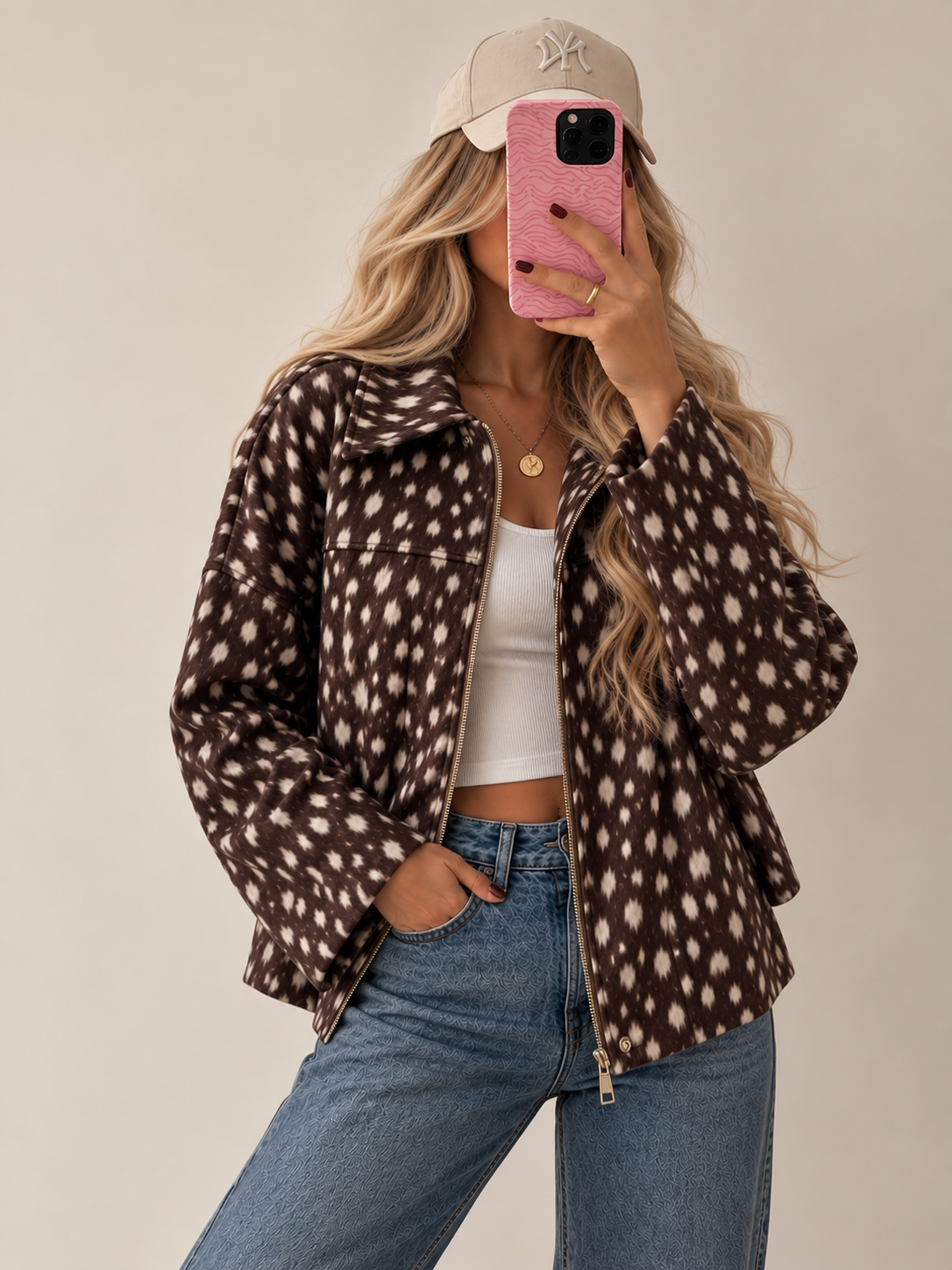 BAMBINA – Spotted Jacket