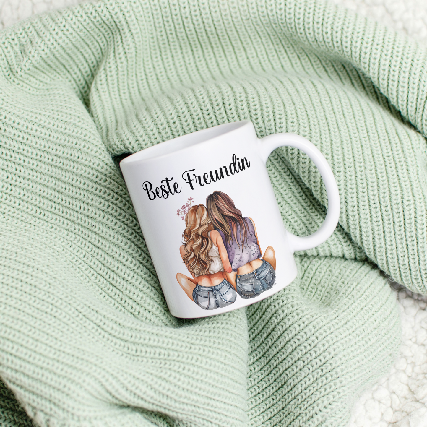 Beste Freundin Tasse | Personalisiert