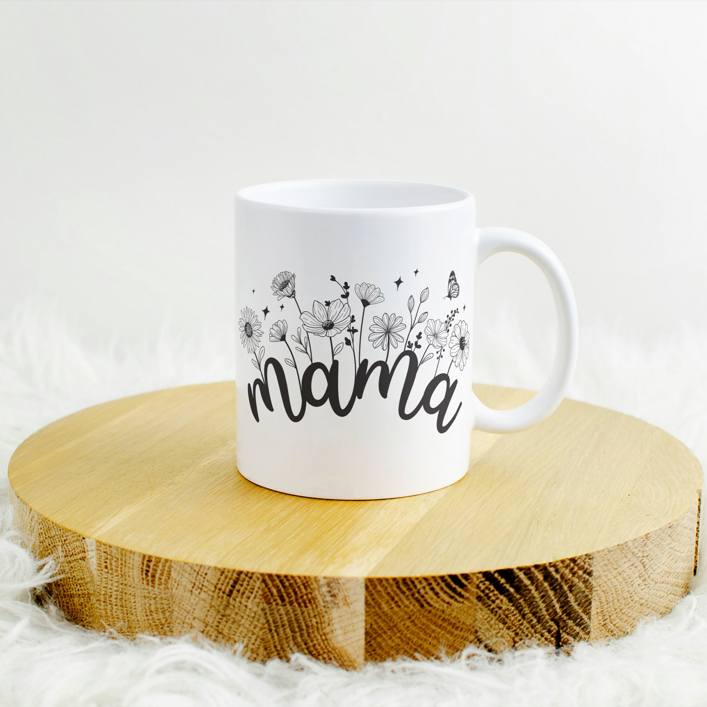 Mama Flower Tasse