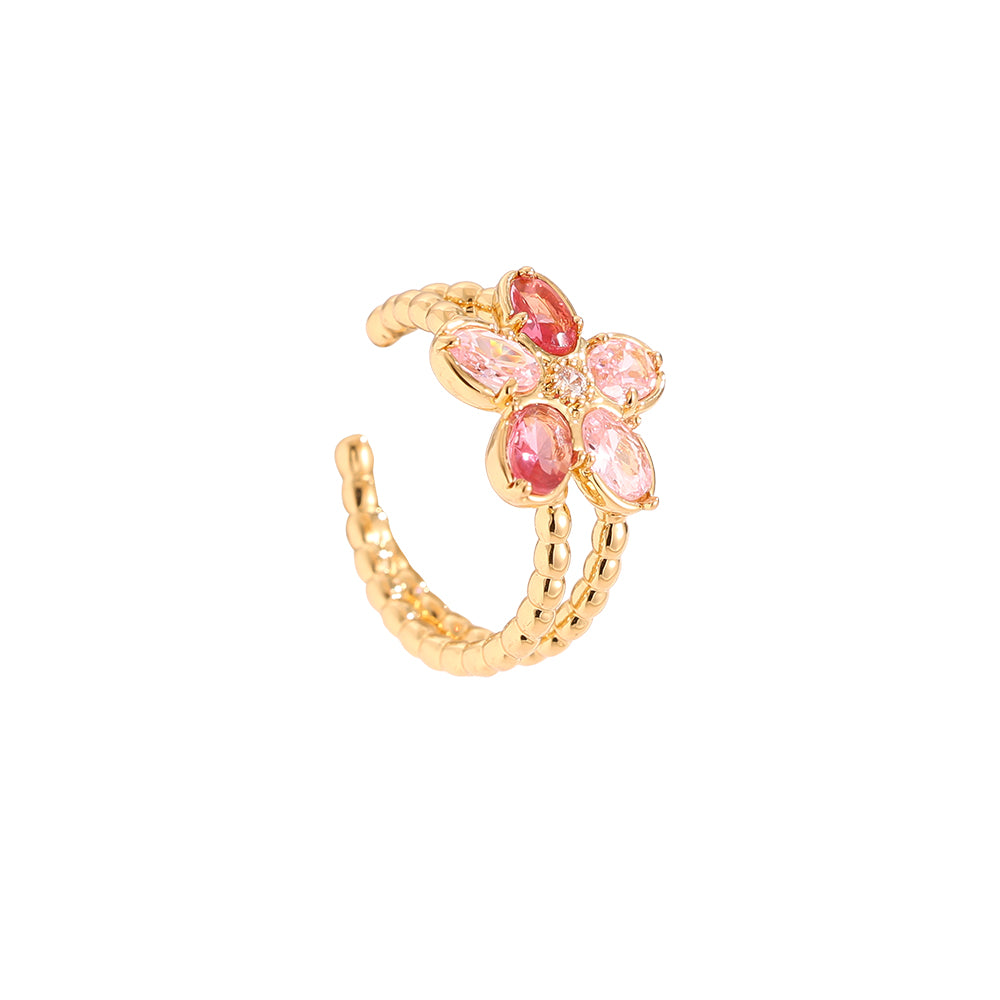 Flower Ear-Cuff