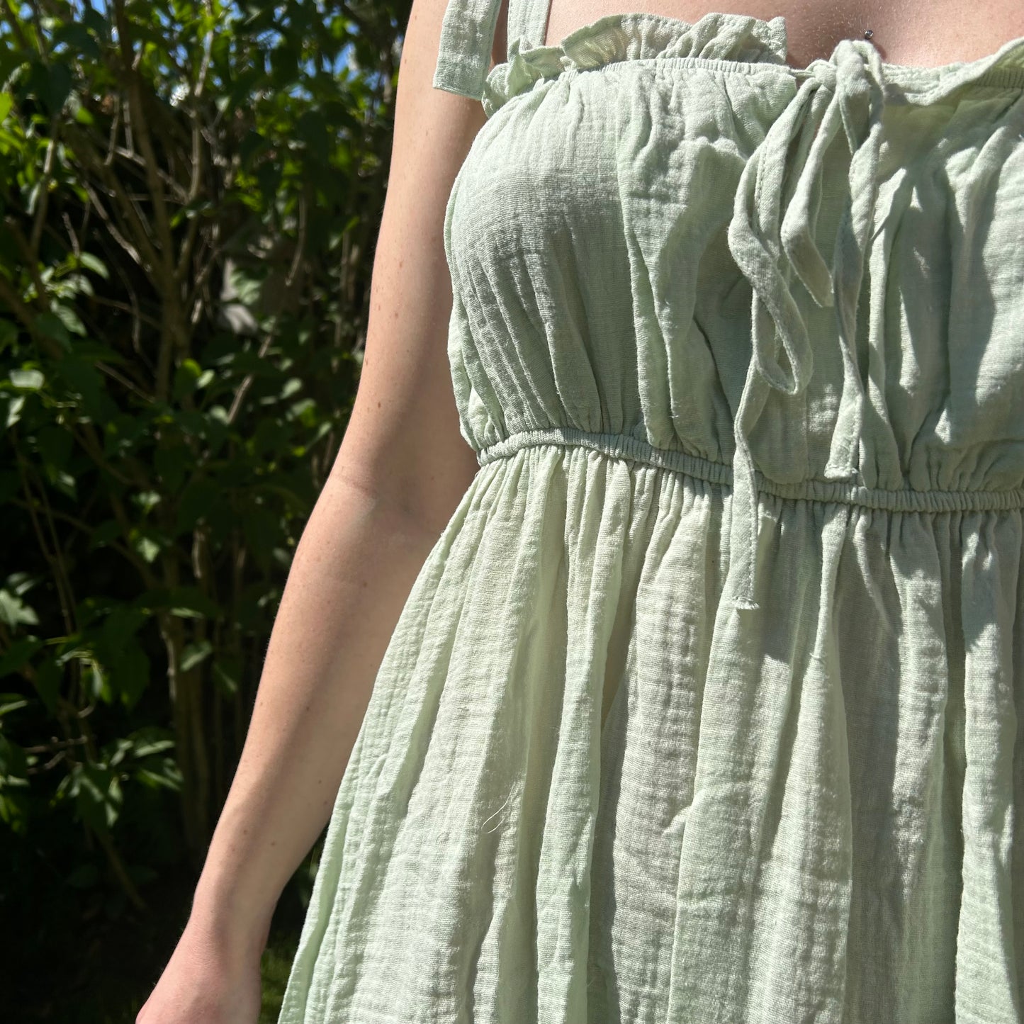 Aurora Kleid Hellgrün