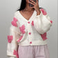 Strickjacke Big Bow
