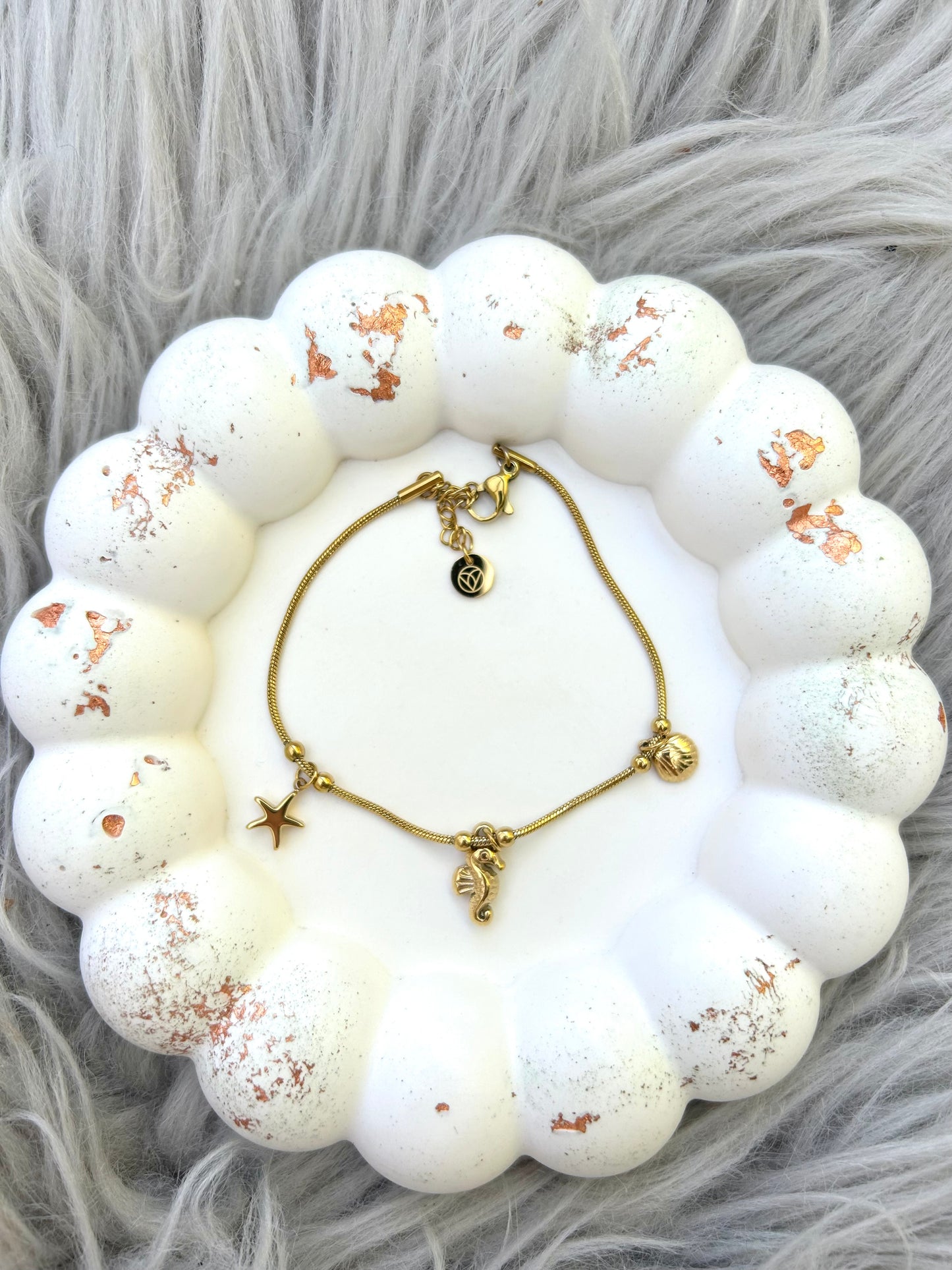 Sea Type Armband Gold