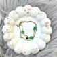 Green Lucky Armband Gold