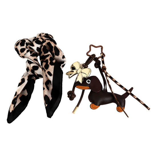 Leo Dog Set Bag Charm