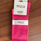 Pink Wave Socken