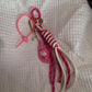 Pink Shell Bag Charm