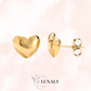 Love Ohrringe 10mm | Gold
