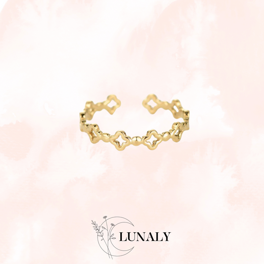 Lucky Ring verstellbar | Gold