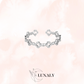 Lucky Ring verstellbar | Silber