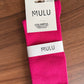 Pink Wave Socken