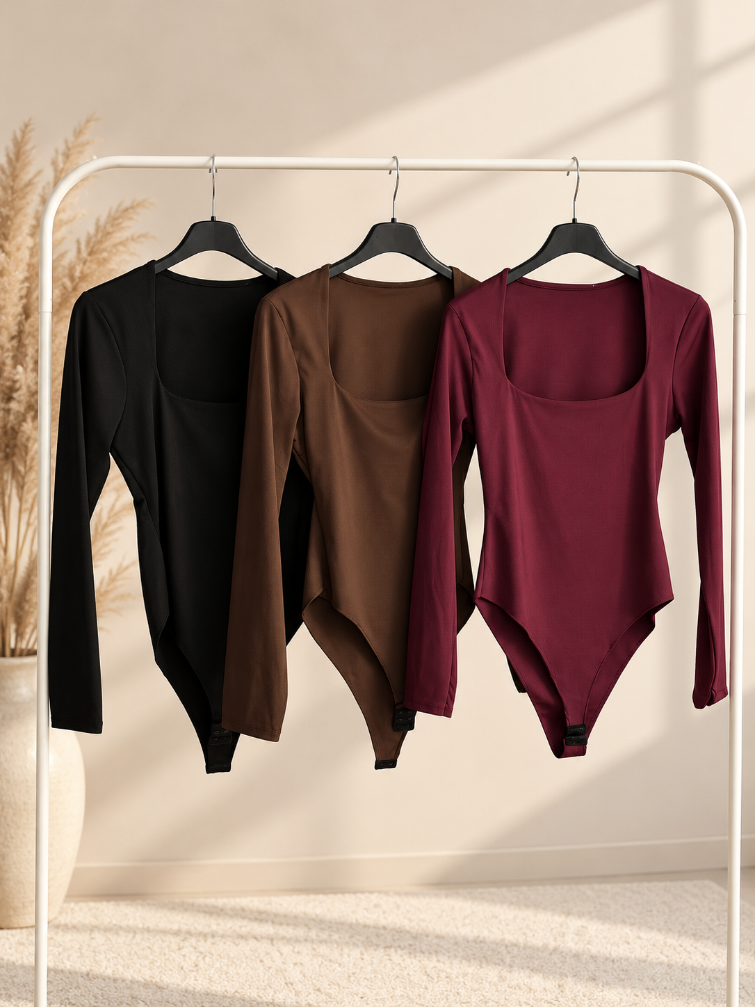 ELLI - Elegance Square Langarm Body