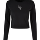 LNY Longsleeve Short schwarz