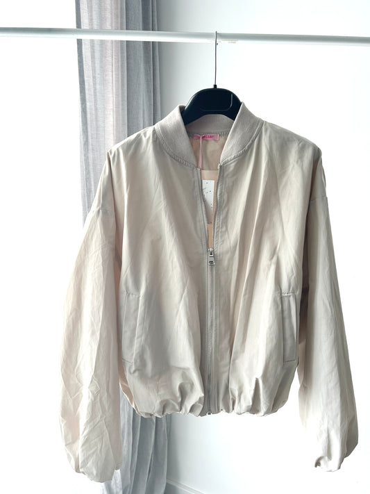 Bomberjacke Beige