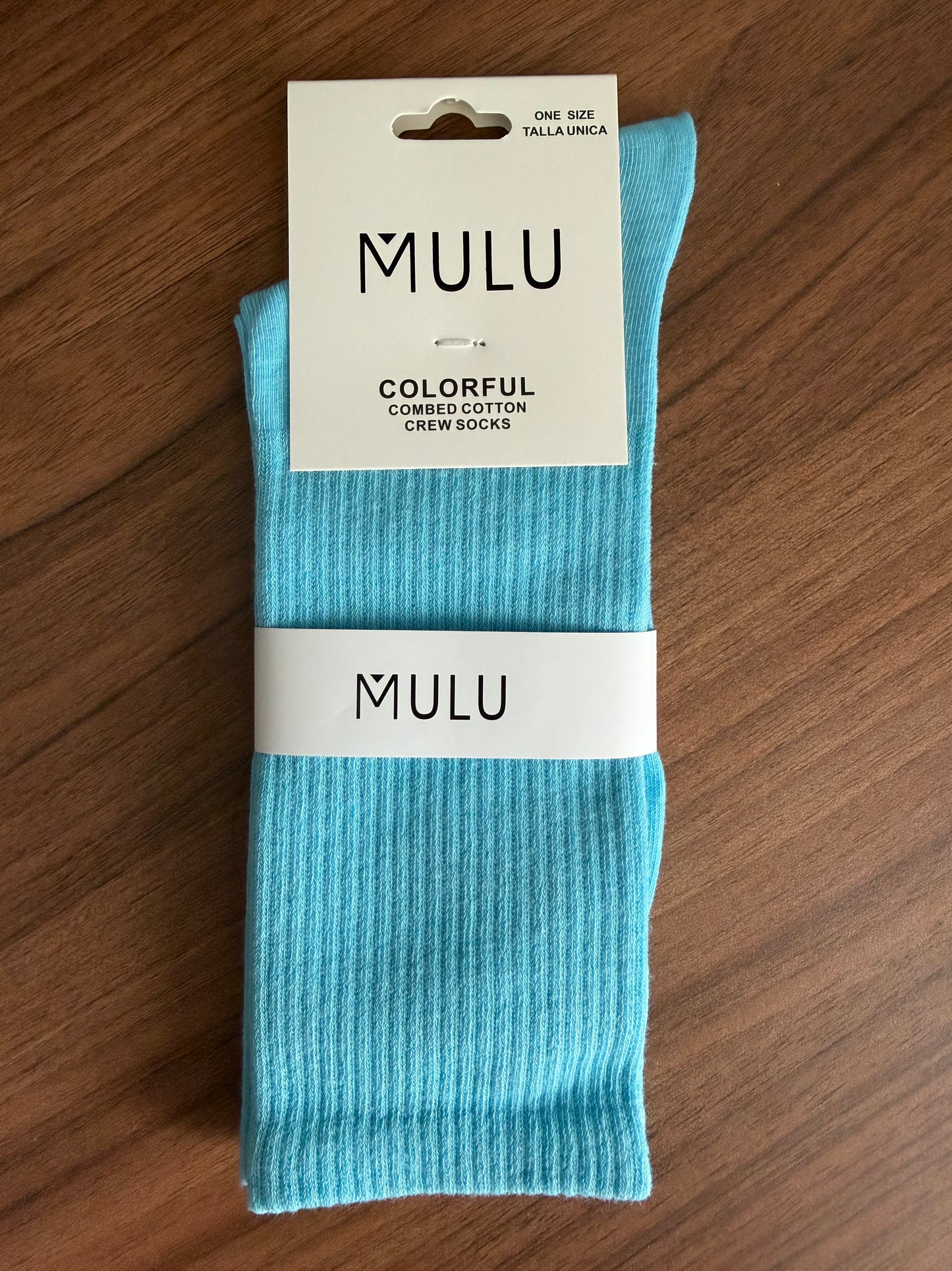 Blue Wave Socken