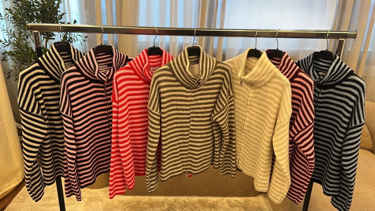 Stripes Zipper Sarah