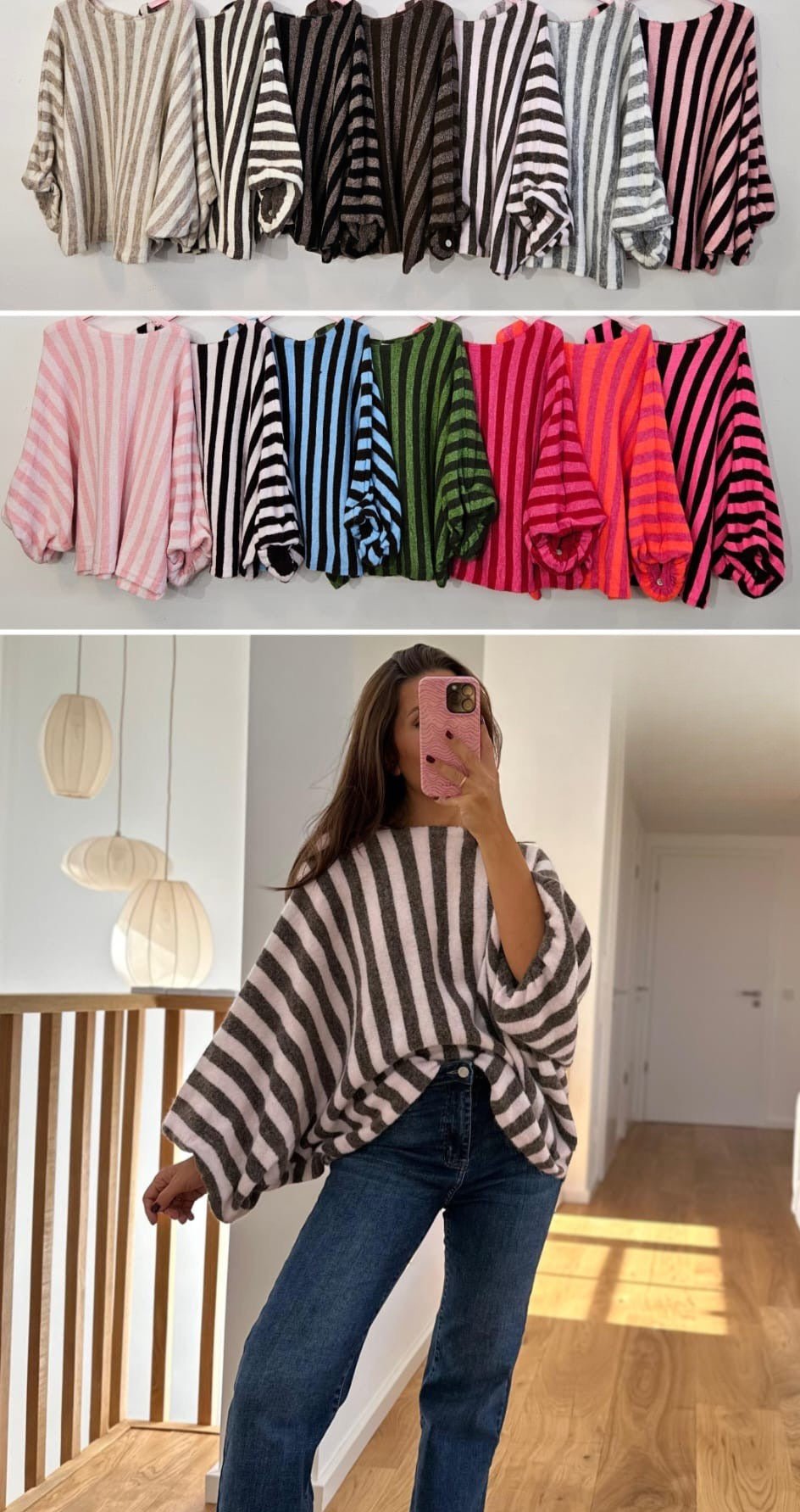 Chunky Stripes Pullover