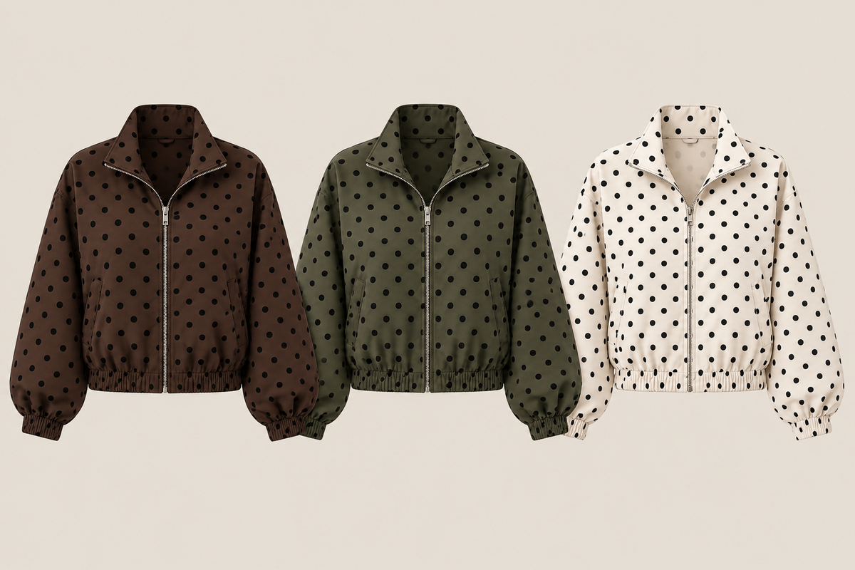 MILA - Polka Dot Jacke