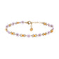 Lilac Flower Fußkette