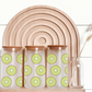 Kiwi Bambusglas