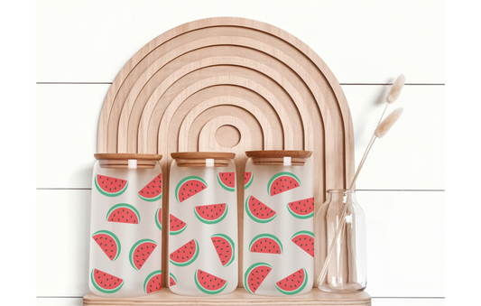 Watermelon Splash Bambusglas