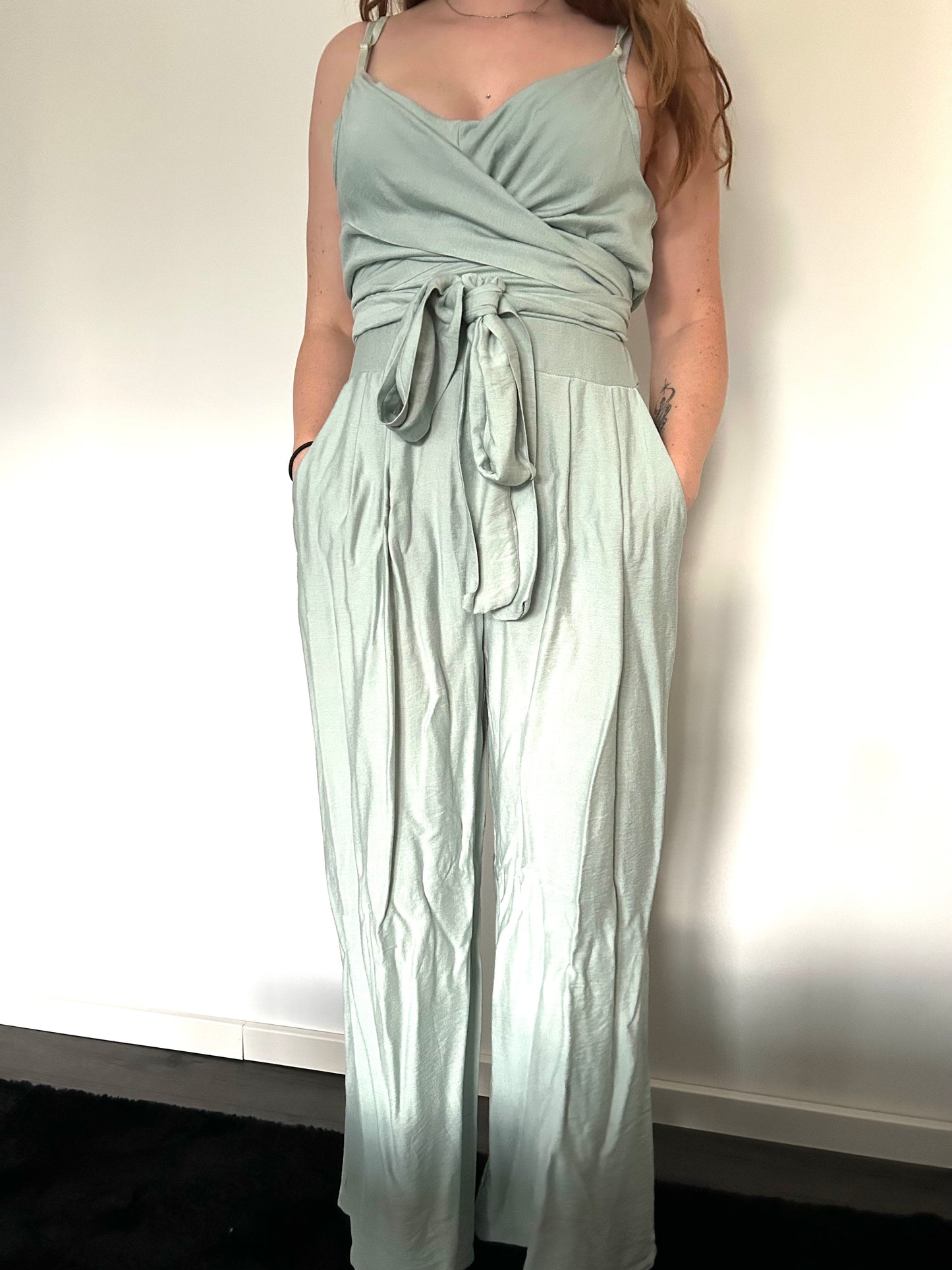 Jumpsuit Mint Elegance