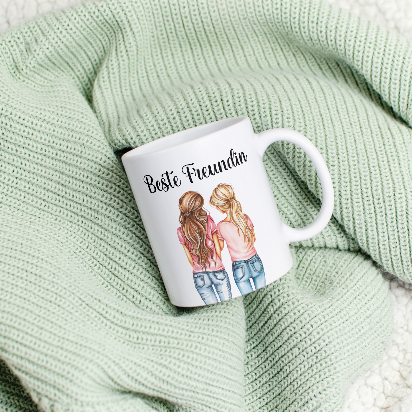 Beste Freundin Tasse | Personalisiert
