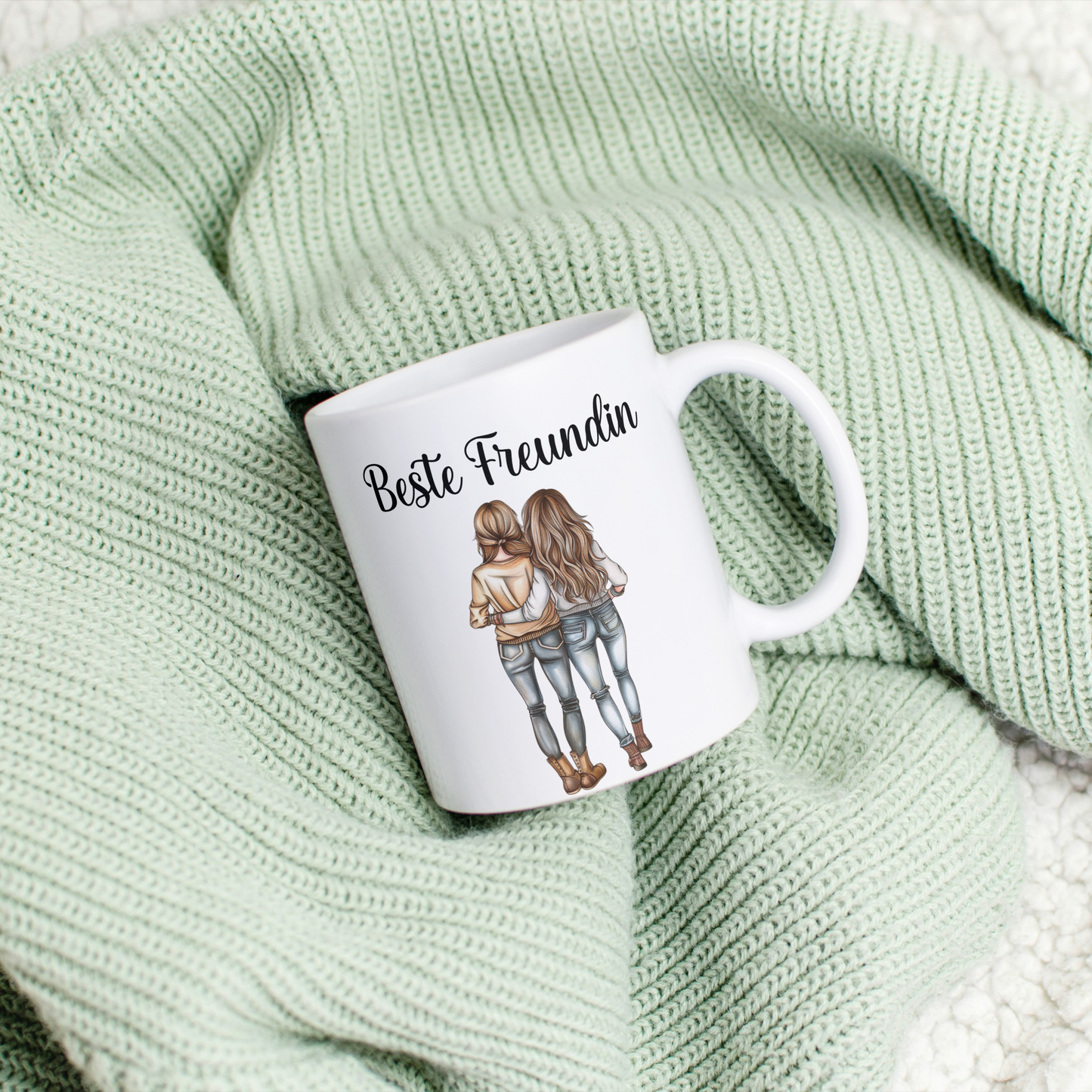 Beste Freundin Tasse | Personalisiert