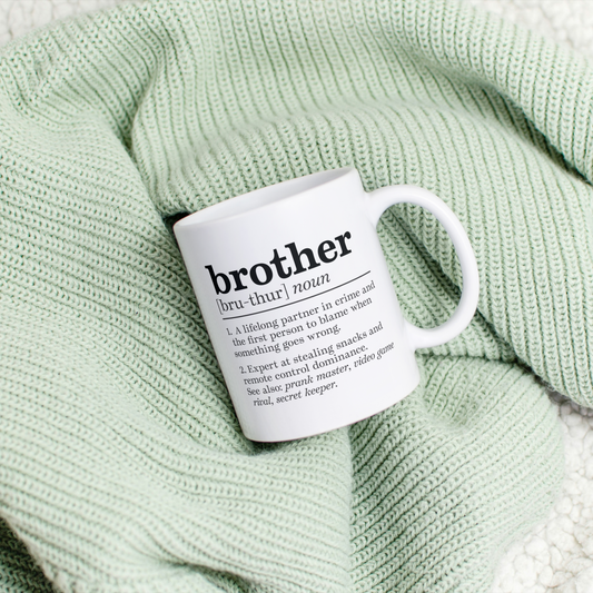Brother Definition Tasse