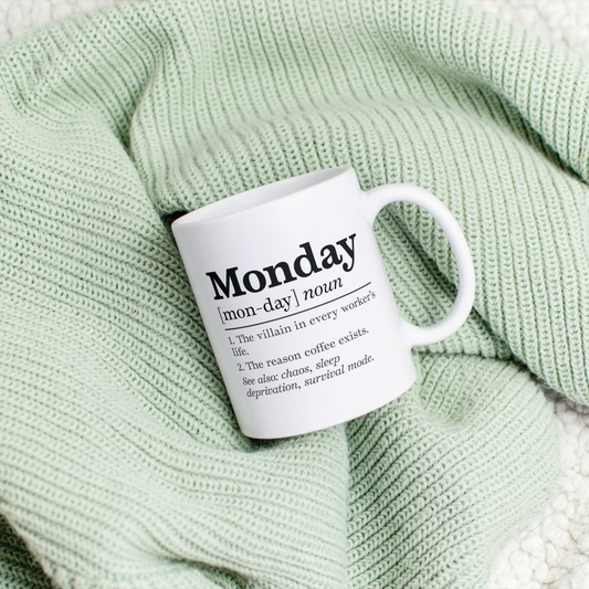 Monday Definition Tasse
