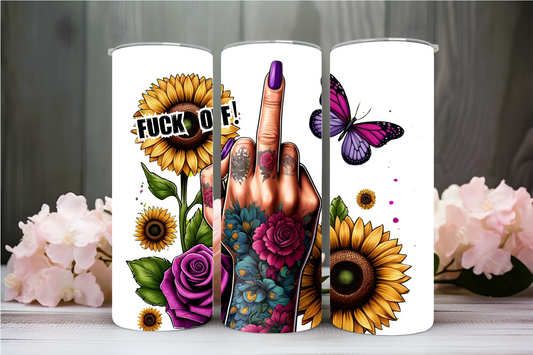 Sunflower Finger Thermobecher