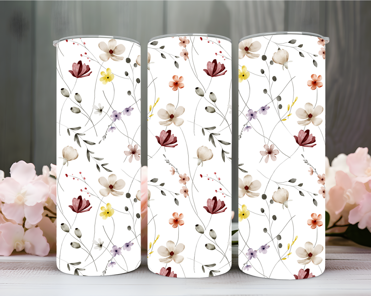 Flower Power Thermobecher