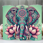 Mandala Elephant 2 Thermobecher