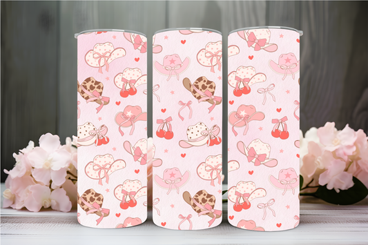 Cowboy and Bows Thermobecher