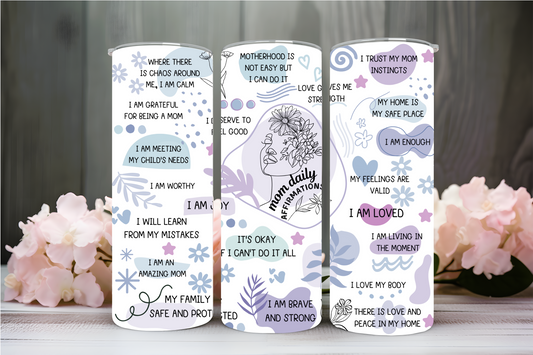 Mom Affirmations Thermobecher
